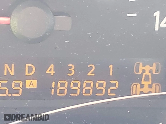 2004 Nissan Titan LE with VIN 1N6AA07B74N581334, listed as a IAAI auction lot 42265633 with 189,892 mi miles and . Bid and sale history available at DreamBid. Image 15.