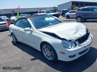2009 Mercedes-Benz CLK-Class 3.5L with VIN WDBTK56F09T104434, listed as a IAAI auction lot 41976340 with 58,710 mi miles. Bid and sale history available at carsss.com. Image 1.