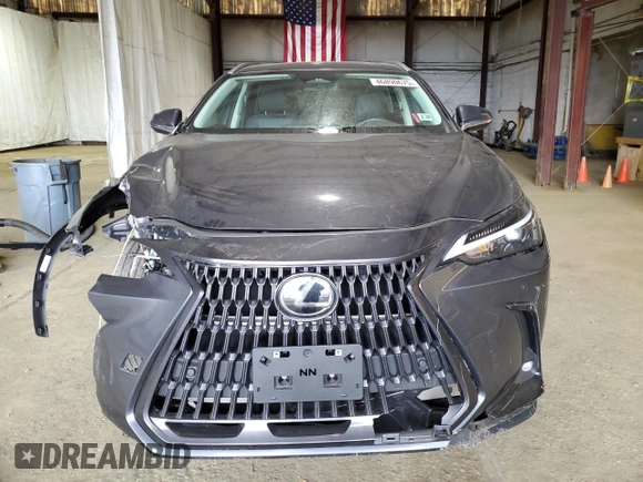 2023 Lexus NX 350 Premium with VIN 2T2GGCEZ7PC019174, listed as a Copart auction lot 46890675 with 11,212 mi miles and Salvage Title. Bid and sale history available at DreamBid. Image 5.
