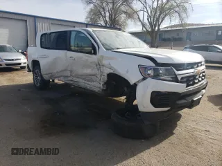 2022 Chevrolet Colorado 2WD Work Truck with VIN 1GCGSBEN6N1103224, listed as a Copart auction lot 50900595 with 68,783 mi miles and Salvage title. Bid and sale history available at DreamBid. Image 4.
