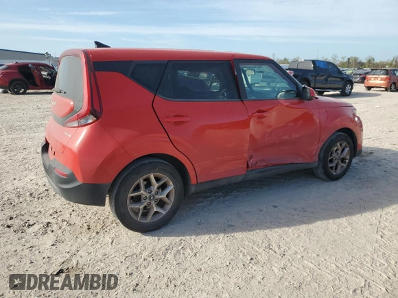 2022 Kia Soul LX with VIN KNDJ23AU9N7171829, listed as a Copart auction lot 49243545 with 85,176 mi miles and Salvage Title. Bid and sale history available at DreamBid. Image 3.