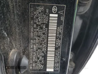 2011 Toyota Prius I with VIN JTDKN3DU9B0263244, listed as a Copart auction lot 54960925 with 189,210 mi miles and Clean Title. Bid and sale history available at carsss.com. Image 12.
