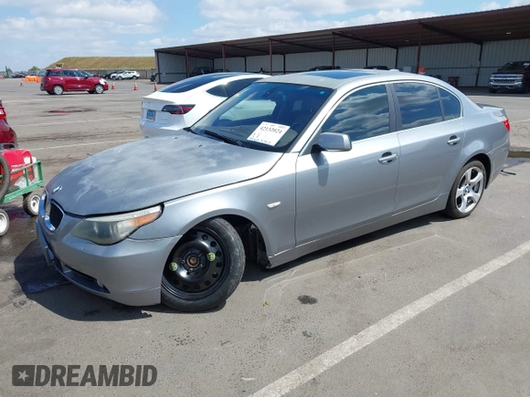 2006 BMW 5 Series 530xi with VIN WBANF73566CG65982, listed as a IAAI auction lot 42132024 with 192,560 mi miles and . Bid and sale history available at carsss.com. Image 17.