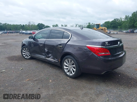 2014 Buick LaCrosse Leather with VIN 1G4GB5G33EF249494, listed as a IAAI auction lot 42538524 with 209,091 mi miles and . Bid and sale history available at DreamBid. Image 3.