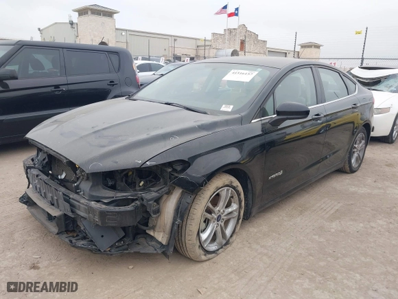 2018 Ford Fusion Hybrid S with VIN 3FA6P0UU9JR100852, listed as a IAAI auction lot 41516157 with 63,458 mi miles. Bid and sale history available at carsss.com. Image 18.
