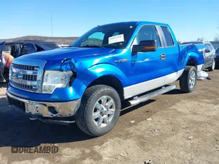 2014 Ford F-150 XL with VIN 1FTFX1EF9EFC89277, listed as a IAAI auction lot 41673946 with 152,487 mi miles and . Bid and sale history available at carsss.com. Image 6.