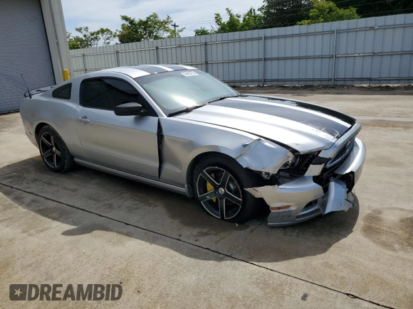 2014 Ford Mustang V6 with VIN 1ZVBP8AM4E5314925, listed as a Copart auction lot 56420765 with 85,355 mi miles and Salvage title. Bid and sale history available at DreamBid. Image 4.