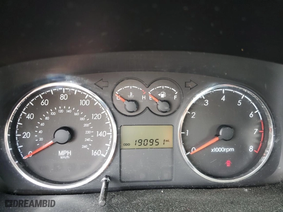 2007 Hyundai Tiburon GS with VIN KMHHM66D57U249543, listed as a Copart auction lot 54241834 with 190,951 mi miles and Salvage Title. Bid and sale history available at carsss.com. Image 9.