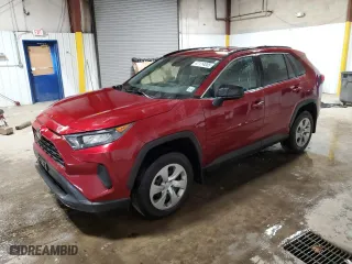 2020 Toyota RAV4 LE with VIN 2T3F1RFV5LW129298, listed as a Copart auction lot 47114085 with 45,976 mi miles and Salvage Title. Bid and sale history available at carsss.com. Image 1.