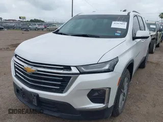 2023 Chevrolet Traverse LT Cloth with VIN 1GNERGKW3PJ307535, listed as a IAAI auction lot 42267053 with 27,769 mi miles and . Bid and sale history available at DreamBid. Image 2.