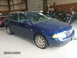 2000 Audi A4 с VIN WAUKH28D1YA094297, выставлен на аукционе IAAI как лот 42537393 с пробегом 168 678 миль миль и . История ставок и продаж доступна на DreamBid. Изображение 1.