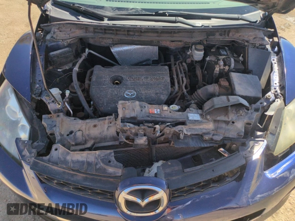 2011 Mazda CX-7 i SV with VIN JM3ER2A51B0354735, listed as a Copart auction lot 50057095 with 140,764 mi miles and Salvage Title. Bid and sale history available at carsss.com. Image 12.