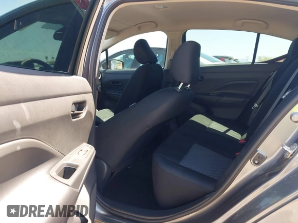 2024 Nissan Versa S with VIN 3N1CN8DV7RL930709, listed as a IAAI auction lot 41958565 with 2,501 mi miles and . Bid and sale history available at DreamBid. Image 8.