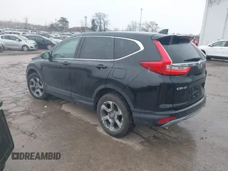 2017 Honda CR-V EX-L with VIN 2HKRW2H81HH633083, listed as a IAAI auction lot 41732777 with 152,495 mi miles. Bid and sale history available at carsss.com. Image 3.