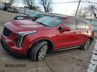 2020 Cadillac XT4 FWD Sport with VIN 1GYFZER41LF033667, listed as a Copart auction lot 44236745 with 92,912 mi miles and Salvage Title. Bid and sale history available at carsss.com. Image 1.