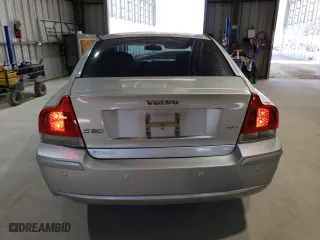 2007 Volvo S60 2.5L Turbo with VIN YV1RS592972614301, listed as a Copart auction lot 52166295 with 242,307 mi miles and Salvage Title. Bid and sale history available at carsss.com. Image 6.
