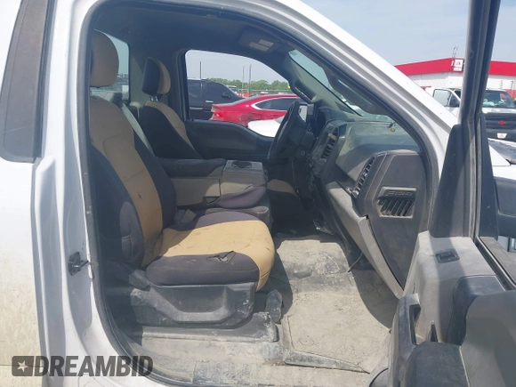 2018 Ford F-150 XL with VIN 1FTMF1CB7JKD24023, listed as a IAAI auction lot 41965316 with 57,929 mi miles. Bid and sale history available at carsss.com. Image 5.