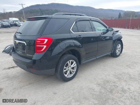 2016 Chevrolet Equinox LT with VIN 2GNFLFEK9G6265457, listed as a IAAI auction lot 41933602 with 59,681 mi miles. Bid and sale history available at carsss.com. Image 4.