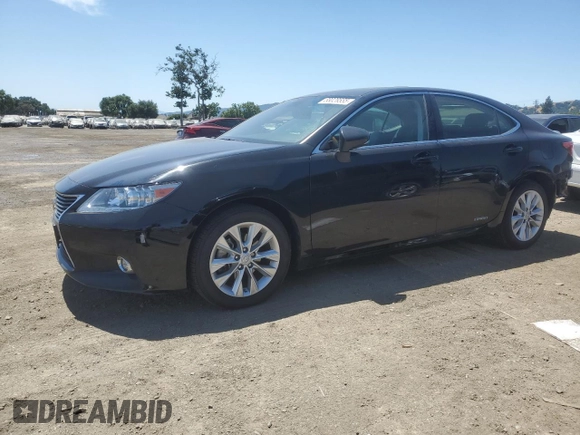 2014 Lexus ES 300h z VIN JTHBW1GG1E2039352, wystawiony jako Copart lot #58028555 z przebiegiem 76 593 mil mil oraz Szkoda całkowita • Salvage title. Historia ofert i sprzedaży dostępna na DreamBid. Obrazek 1.