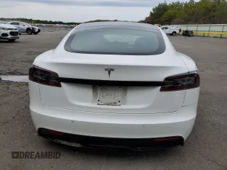 2021 Tesla Model S Long Range with VIN 5YJSA1E54MF439287, listed as a Copart auction lot 51729285 with Not provided miles and Salvage title. Bid and sale history available at DreamBid. Image 6.