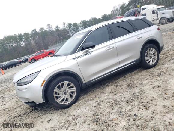 2020 Lincoln Corsair Standard with VIN 5LMCJ1C90LUL01416, listed as a Copart auction lot 42677945 with 54,566 mi miles and Salvage Title. Bid and sale history available at carsss.com. Image 1.