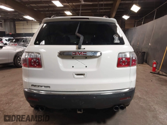 2010 GMC Acadia SLE with VIN 1GKLRLEDXAJ152948, listed as a IAAI auction lot 41701757 with 120,667 mi miles and . Bid and sale history available at DreamBid. Image 16.