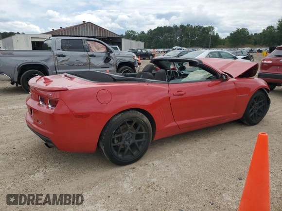 2011 Chevrolet Camaro 1LT with VIN 2G1FB3DD1B9192596, listed as a Copart auction lot 56695035 with Not provided miles and Salvage title. Bid and sale history available at DreamBid. Image 3.