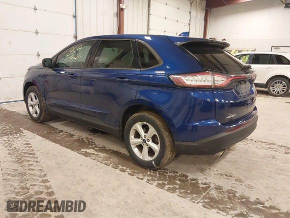 2015 Ford Edge SE with VIN 2FMTK3G98FBB76309, listed as a IAAI auction lot 42213403 with 58,237 mi miles and . Bid and sale history available at DreamBid. Image 3.