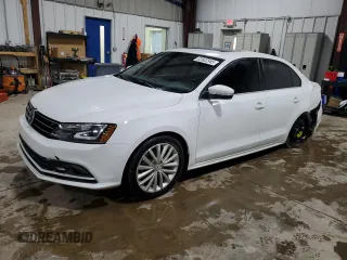 2016 Volkswagen Jetta SEL z VIN 3VWL07AJ1GM375705, wystawiony jako Copart lot #52502345 z przebiegiem 106 185 mil mil oraz Szkoda całkowita • Salvage title. Historia ofert i sprzedaży dostępna na DreamBid. Obrazek 1.