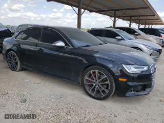 2018 Audi S4 Premium Plus with VIN WAUB4AF4XJA149828, listed as a Copart auction lot 50912543 with 64,978 mi miles. Bid and sale history available at carsss.com. Image 4.