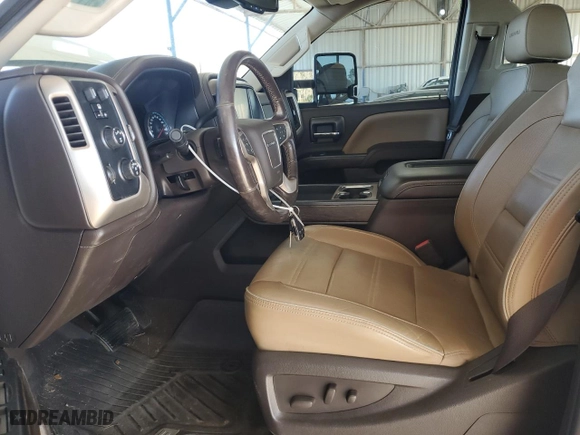 2017 GMC Sierra 2500HD Denali with VIN 1GT12UEY6HF249951, listed as a Copart auction lot 41397235 with 99,713 mi miles and Salvage Title. Bid and sale history available at carsss.com. Image 7.