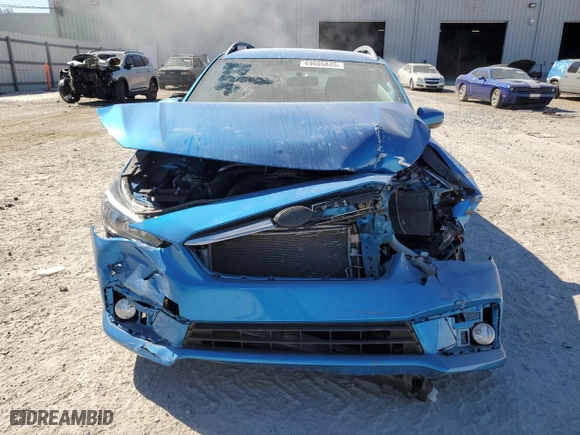 2022 Subaru Impreza Premium with VIN 4S3GTAV6XN3715527, listed as a Copart auction lot 49606845 with 0 mi miles and Non Repairable. Bid and sale history available at carsss.com. Image 5.