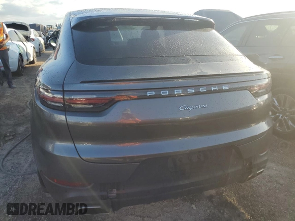 2021 Porsche Cayenne E-Hybrid Hybrid with VIN WP1BE2AY9MDA44196, listed as a Copart auction lot 77490784 with Not provided miles and Non repairable. Bid and sale history available at DreamBid. Image 6.