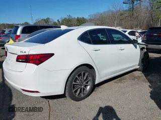 2017 Acura TLX V6 with VIN 19UUB2F31HA006549, listed as a IAAI auction lot 41689090 with 105,069 mi miles. Bid and sale history available at carsss.com. Image 4.