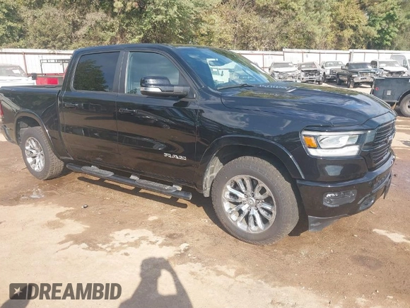 2022 Ram 1500 Laramie with VIN 1C6SRFJT8NN366655, listed as a IAAI auction lot 40564974 with 49,737 mi miles and . Bid and sale history available at DreamBid. Image 1.