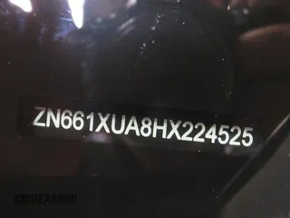 2017 Maserati Levante z VIN ZN661XUA8HX224525, wystawiony jako Copart lot #58851125 z przebiegiem 78 359 mil mil oraz Szkoda całkowita • Salvage title. Historia ofert i sprzedaży dostępna na DreamBid. Obrazek 10.
