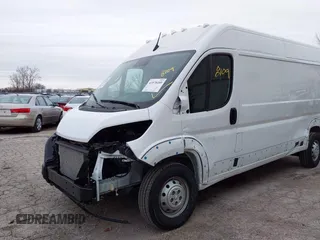 2023 Ram ProMaster Cargo with VIN 3C6LRVDG9PE603061, listed as a IAAI auction lot 41978109 with 12,921 mi miles. Bid and sale history available at carsss.com. Image 6.