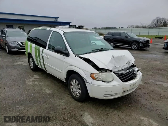2007 Chrysler Town & Country LWB Touring with VIN 2A4GP54L67R302849, listed as a Copart auction lot 80925034 with 120,258 mi miles and Non Repairable. Bid and sale history available at carsss.com. Image 12.