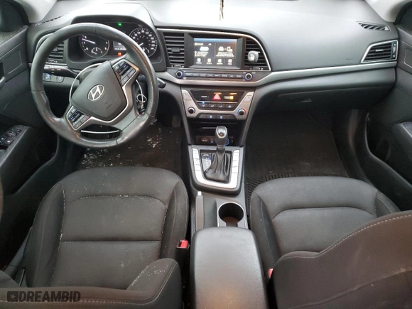 2017 Hyundai Elantra SE with VIN KMHD84LFXHU169749, listed as a Copart auction lot 87589625 with 255,199 mi miles and Salvage Title. Bid and sale history available at carsss.com. Image 8.