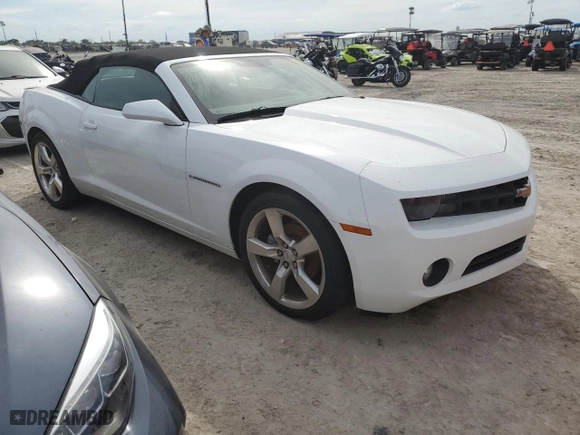 2012 Chevrolet Camaro 2LT with VIN 2G1FC3D39C9128019, listed as a Copart auction lot 76285234 with 0 mi miles and Salvage Title. Bid and sale history available at carsss.com. Image 4.