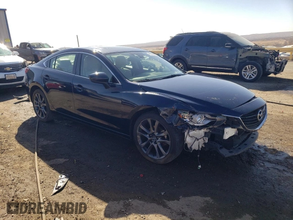2015 Mazda 6 i Grand Touring with VIN JM1GJ1W58F1197555, listed as a Copart auction lot 47236975 with 66,616 mi miles and Salvage Title. Bid and sale history available at carsss.com. Image 4.