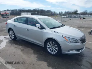 2015 Buick LaCrosse Leather with VIN 1G4GB5G32FF170268, listed as a IAAI auction lot 41698658 with 95,988 mi miles. Bid and sale history available at carsss.com. Image 1.