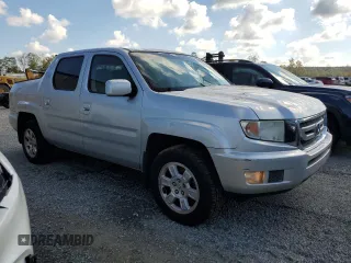 2011 Honda Ridgeline RTS with VIN 5FPYK1F45BB007356, listed as a Copart auction lot 73854154 with 108,738 mi miles and Salvage Title. Bid and sale history available at carsss.com. Image 4.