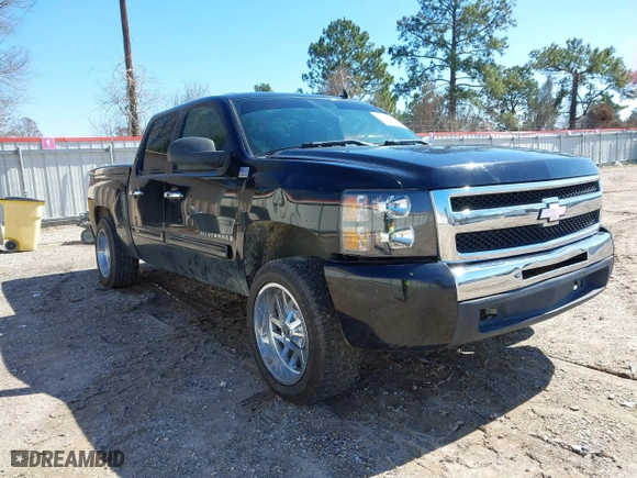 2009 Chevrolet Silverado 1500 LS with VIN 3GCEC13C69G222754, listed as a IAAI auction lot 41629544 with 195,186 mi miles. Bid and sale history available at carsss.com. Image 1.