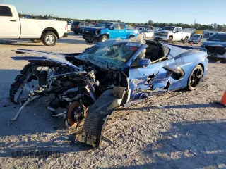 2023 Chevrolet Corvette 1LT z VIN 1G1YA2D46P5117063, wystawiony jako Copart lot #80717294 z przebiegiem Nie podano mil oraz Szkoda całkowita • Salvage title. Historia ofert i sprzedaży dostępna na DreamBid. Obrazek 1.