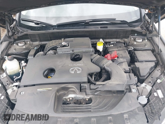 2024 Infiniti QX50 Luxe with VIN 3PCAJ5BA7RF101801, listed as a IAAI auction lot 42109462 with 15,768 mi miles and . Bid and sale history available at DreamBid. Image 10.