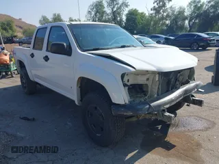 2007 GMC Canyon SLE1 with VIN 1GTDS13E278132780, listed as a IAAI auction lot 41436224 with 206,558 mi miles. Bid and sale history available at carsss.com. Image 1.