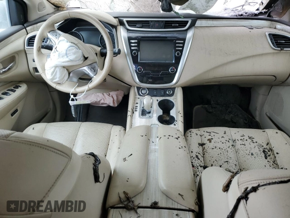 2016 Nissan Murano SL z VIN 5N1AZ2MG2GN141044, wystawiony jako Copart lot #53510865 z przebiegiem Nie podano mil oraz Szkoda całkowita • Salvage title. Historia ofert i sprzedaży dostępna na DreamBid. Obrazek 8.