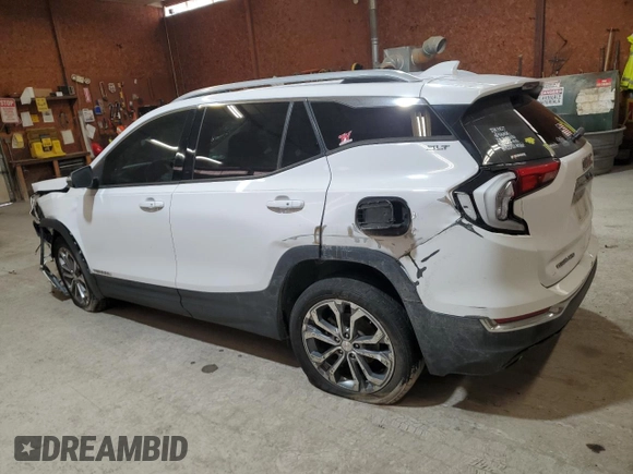 2020 GMC Terrain SLT with VIN 3GKALPEX0LL101013, listed as a Copart auction lot 51504355 with 59,880 mi miles and Salvage Title. Bid and sale history available at DreamBid. Image 2.