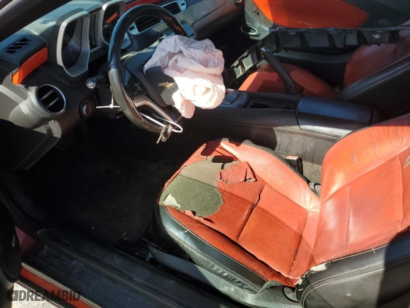 2012 Chevrolet Camaro 2LT with VIN 2G1FC3D31C9100361, listed as a Copart auction lot 77345114 with 163,872 mi miles and Salvage Title. Bid and sale history available at carsss.com. Image 7.